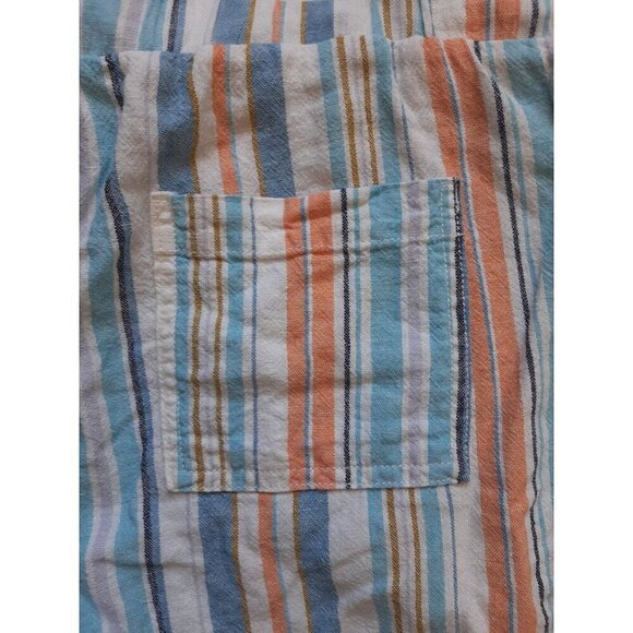 Briggs New York Multicolor Striped High Waist Shorts - Picture 8 of 9